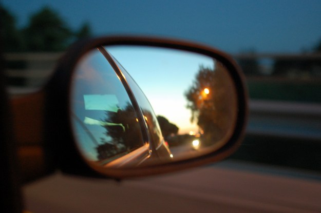 Rearview mirror by Massimiliano Calamelli